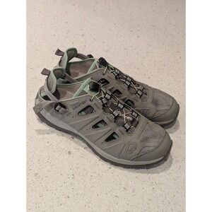 Salomon Womens Ellipse Cabrio Hiking Outdoor Shoes Sandal Sz 9 US 41 1/3 EU Gray